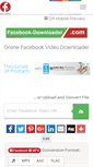 Mobile Screenshot of facebook-downloader.com